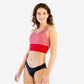 Audrey Cropkini - Cherry Stripe - FINAL SALE