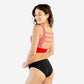 Audrey Cropkini - Cherry Stripe - FINAL SALE