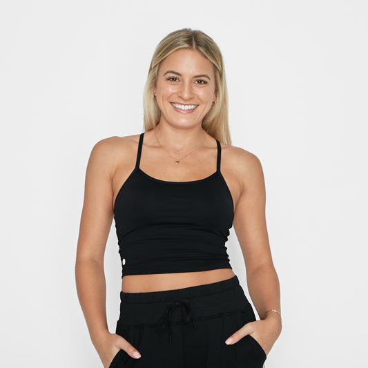 Stax fitted crop top - $19 - From Mooshkini