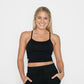 Sculpt Ava Crop Top - Black