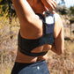 Sarah Sports Bra - Black Snake