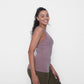 Essential Seamless Long Tank - Rose - FINAL SALE