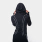 Flash Lux Reflective Jacket - Black - FINAL SALE