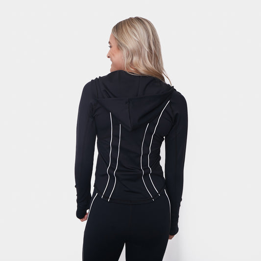 Flash Lux Reflective Jacket - Black - FINAL SALE