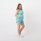 Prize Shorts - Turquoise Terrain - FINAL SALE