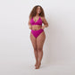 Heidi Bikini Top - Magenta - FINAL SALE