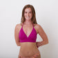 Heidi Bikini Top - Magenta - FINAL SALE