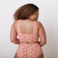 Grace Bikini Top - Abstract Palm - FINAL SALE