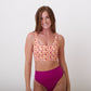 Grace Bikini Top - Abstract Palm - FINAL SALE