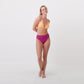 Luna Bikini Bottoms - Magenta - FINAL SALE
