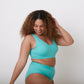 Havasu Bikini Top - Ribbed Turquoise - FINAL SALE - S and M Only