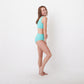 Havasu Bikini Top - Ribbed Turquoise - FINAL SALE - S and M Only
