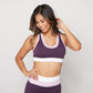 Kaleidoscope Bra - Soft Orchid/Eggplant - FINAL SALE