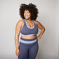 Kaleidoscope Bra - Light Navy / Peri - FINAL SALE