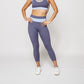 Lux Paradise Capris - Light Navy/Peri - FINAL SALE