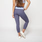 Lux Paradise Capris - Light Navy/Peri - FINAL SALE