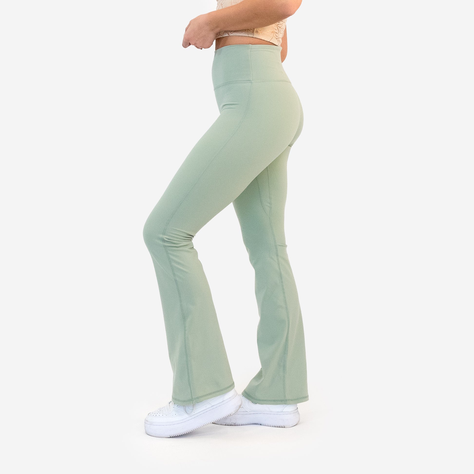 Jazz Flare Pants - Sage - FINAL SALE