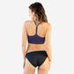 Mia Bikini Top - Navy Polka Dot - FINAL SALE