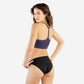 Mia Bikini Top - Navy Polka Dot - FINAL SALE