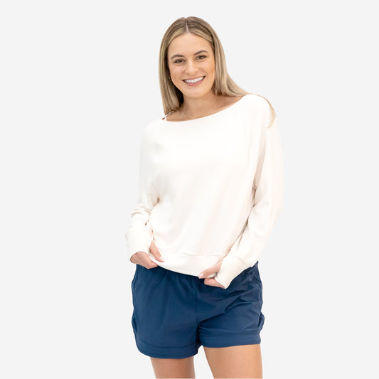 Cloud Long Sleeve - Jet Stream