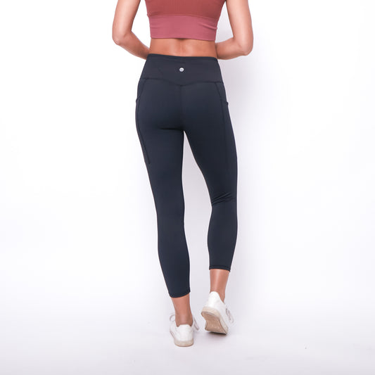 Lux Repetition Capris - Black
