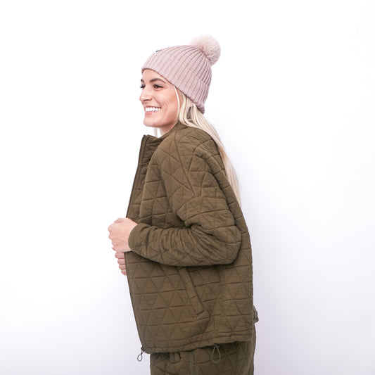 Senita Pom Beanie - Sand