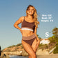 Phoenix Cropkini - Chocolate Twilight - FINAL SALE