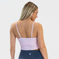 Skin Adjustable Crop Top - Pink Lemonade Houndstooth
