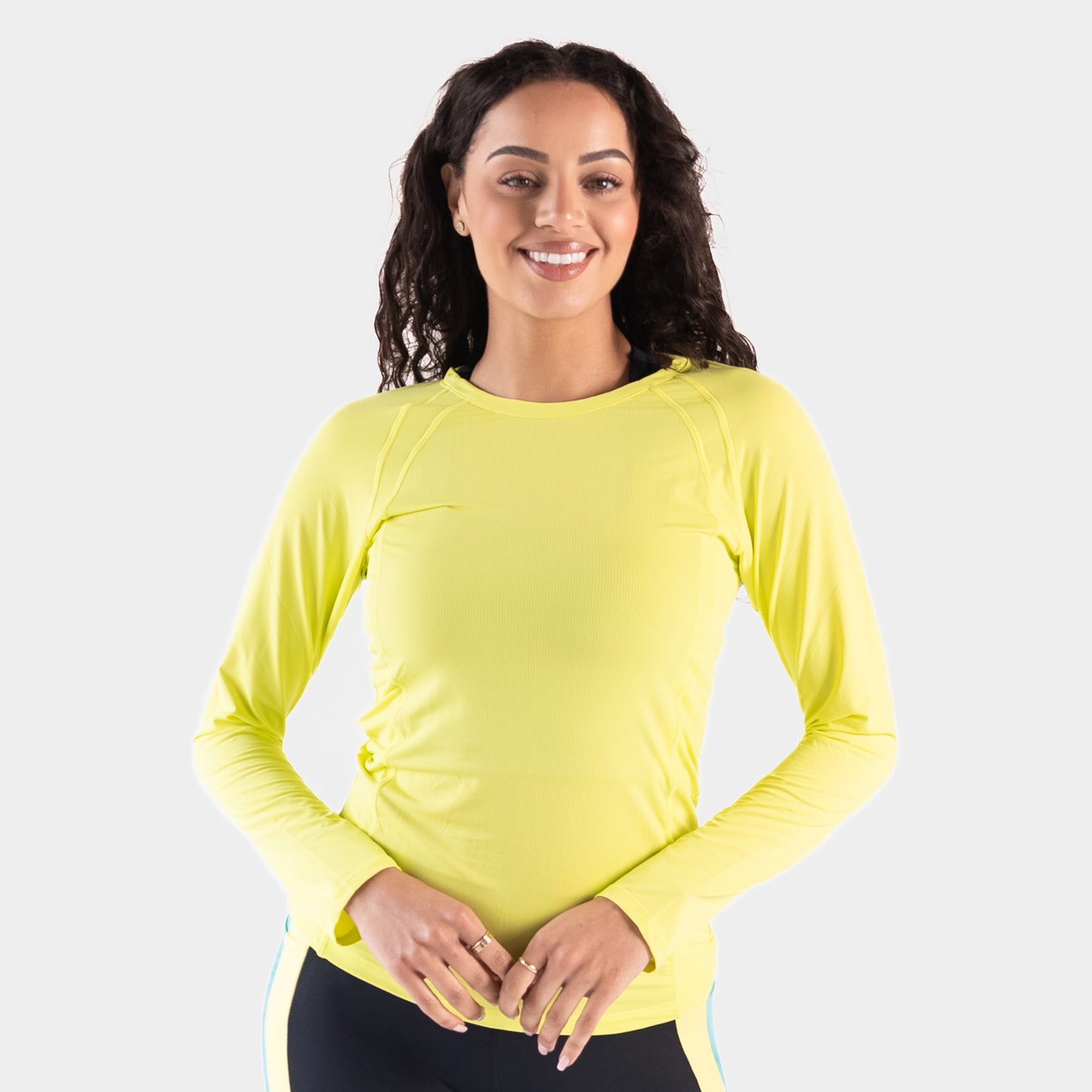 Ambition Long Sleeve - Highlighter Yellow - FINAL SALE