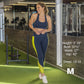 Barre Mesh Leggings - Navy/Margarita - Senita Athletics