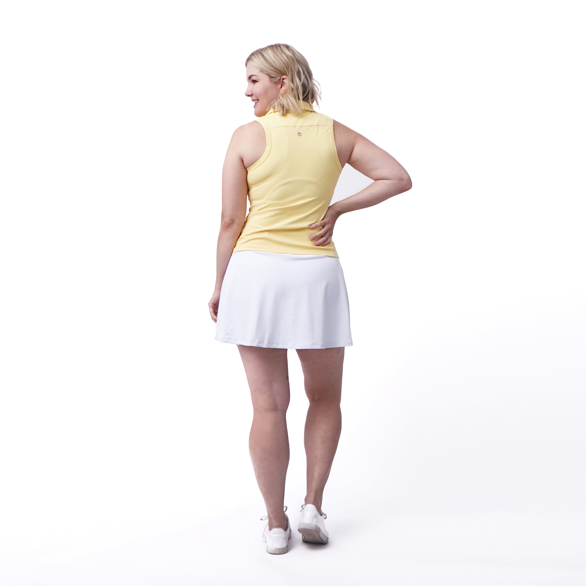 Baseline Skort - White - FINAL SALE