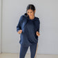 Brittany Oversized Hoodie - Navy - Senita Athletics