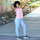 Cropped Tank - Heathered Peach - Senita Athletics