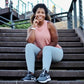 Cropped Tank - Heathered Peach - Senita Athletics