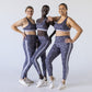 Division Leggings - Midnight Daisy - Senita Athletics