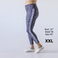 Skin Division Leggings - Midnight Daisy -  S ONLY - FINAL SALE