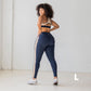 Division Leggings - Navy/Latte - Senita Athletics
