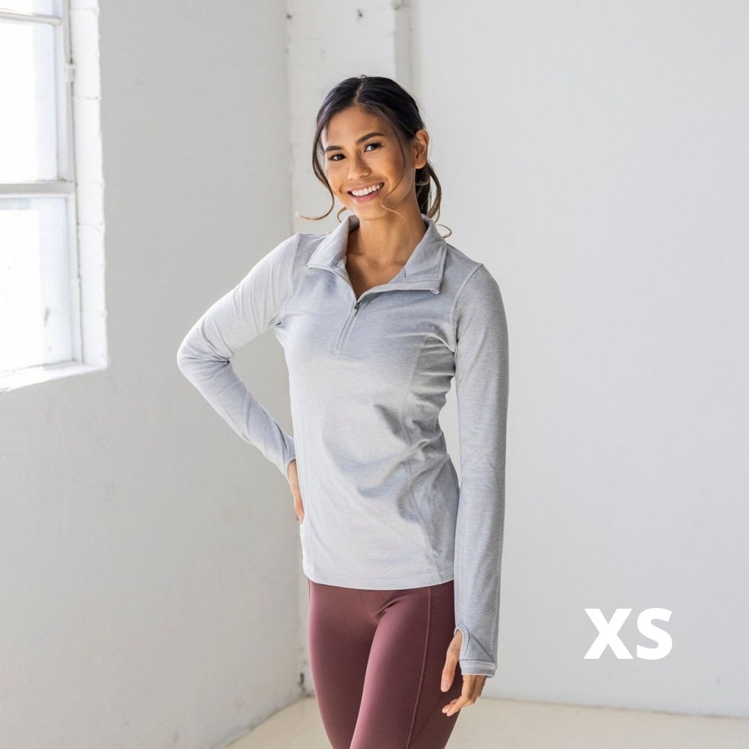 Dynamic Pullover - Heathered Gray - Senita Athletics
