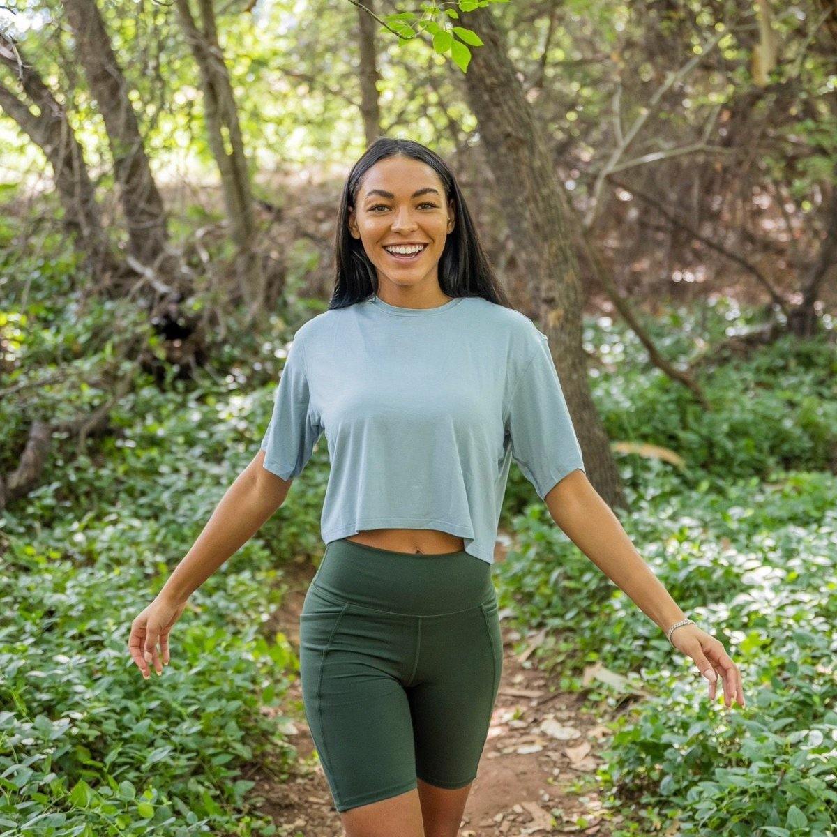 Easy Tee - Steel Blue - Senita Athletics