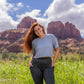 Easy Tee - Steel Blue - Senita Athletics
