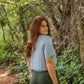 Easy Tee - Steel Blue - Senita Athletics