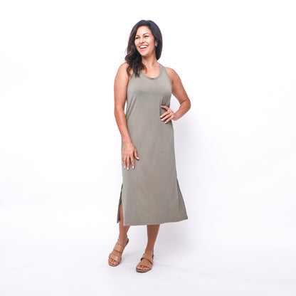 Effortless Dress - Everglade Spruce - M ONLY - FINAL SALE