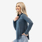 Effortless Weekend Hoodie - Light Navy - FINAL SALE