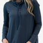 Effortless Weekend Hoodie - Light Navy - FINAL SALE