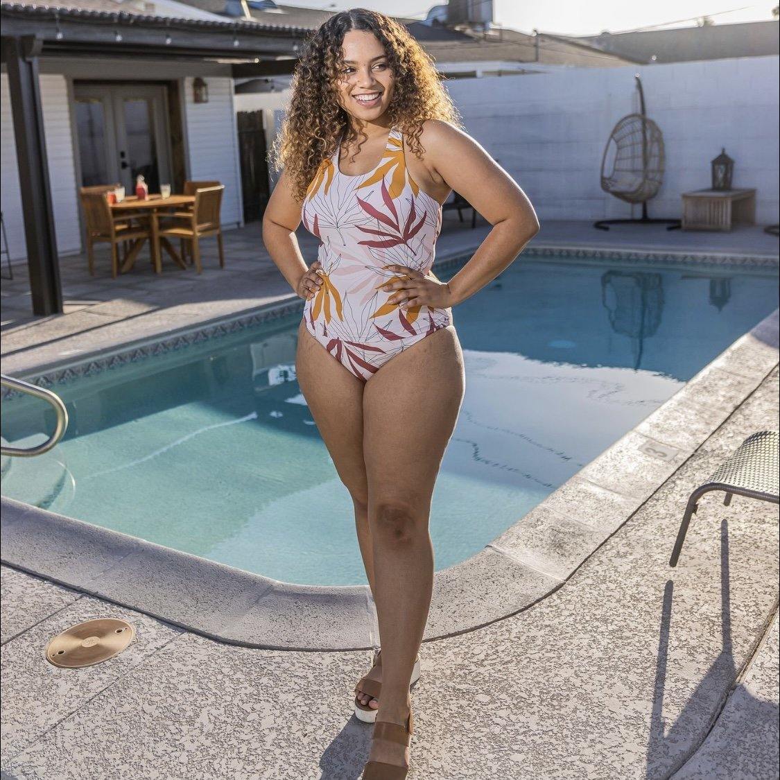 Eliza Tankini - Sunbleached Palms - Senita Athletics