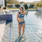 Elle Bikini Top - Pacific Tie Dye - Senita Athletics