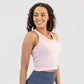 Essential Short Seamless Tank - Pink Lemonade