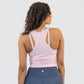 Essential Short Seamless Tank - Pink Lemonade