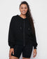 Gabi Zip Up - Black