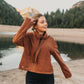 Going Places Pullover - Tawny - Senita Athletics